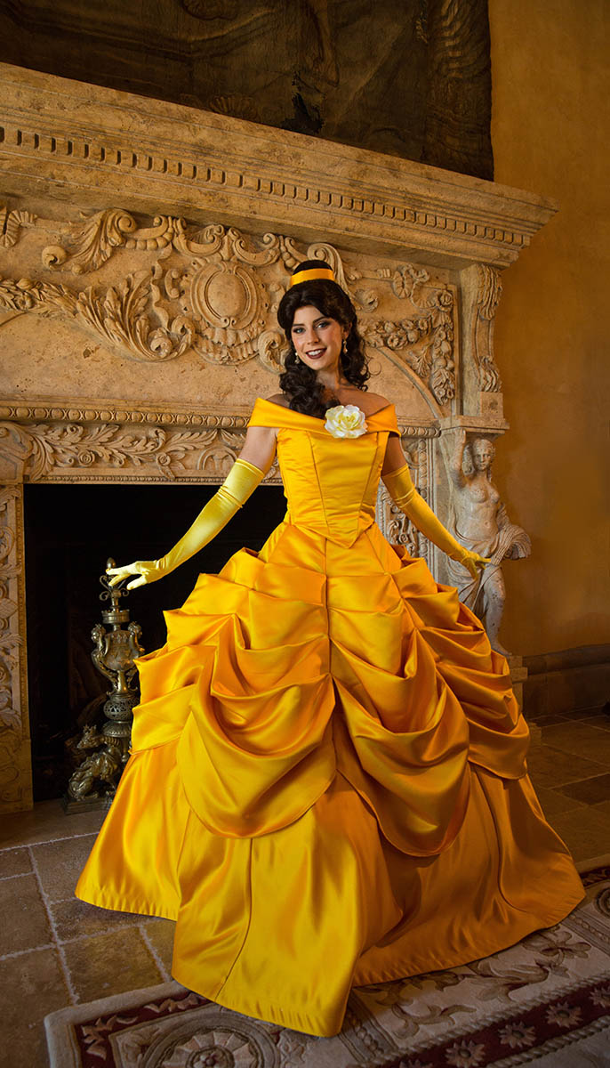Princess Belle party character for kids in New York